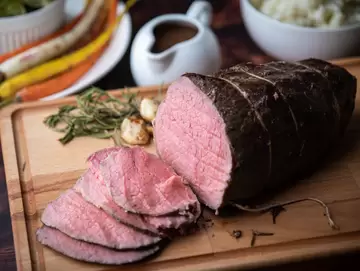 Top Round Roast Beef with Gravy