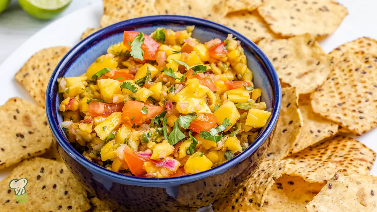 Heart Healthy Mango Habanero Salsa