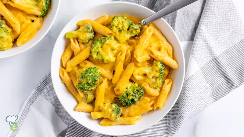 Heart Healthy Creamy Pasta with Broccoli