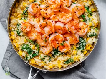 Shrimp and Cauliflower 