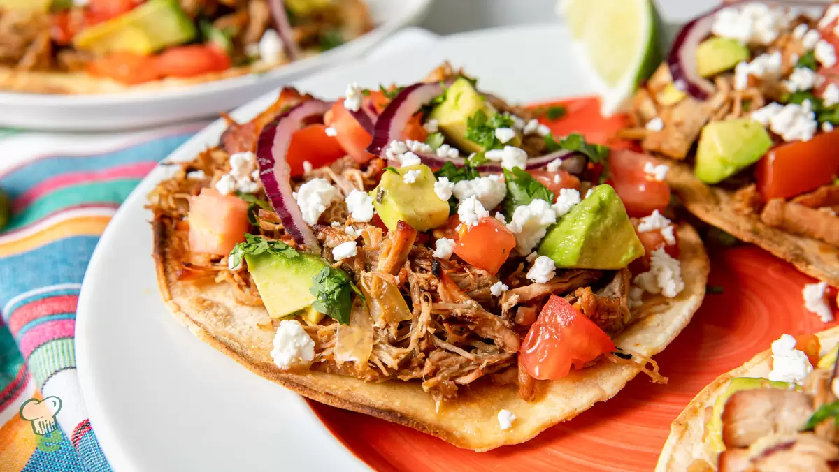 Heart Healthy Pork Tostadas
