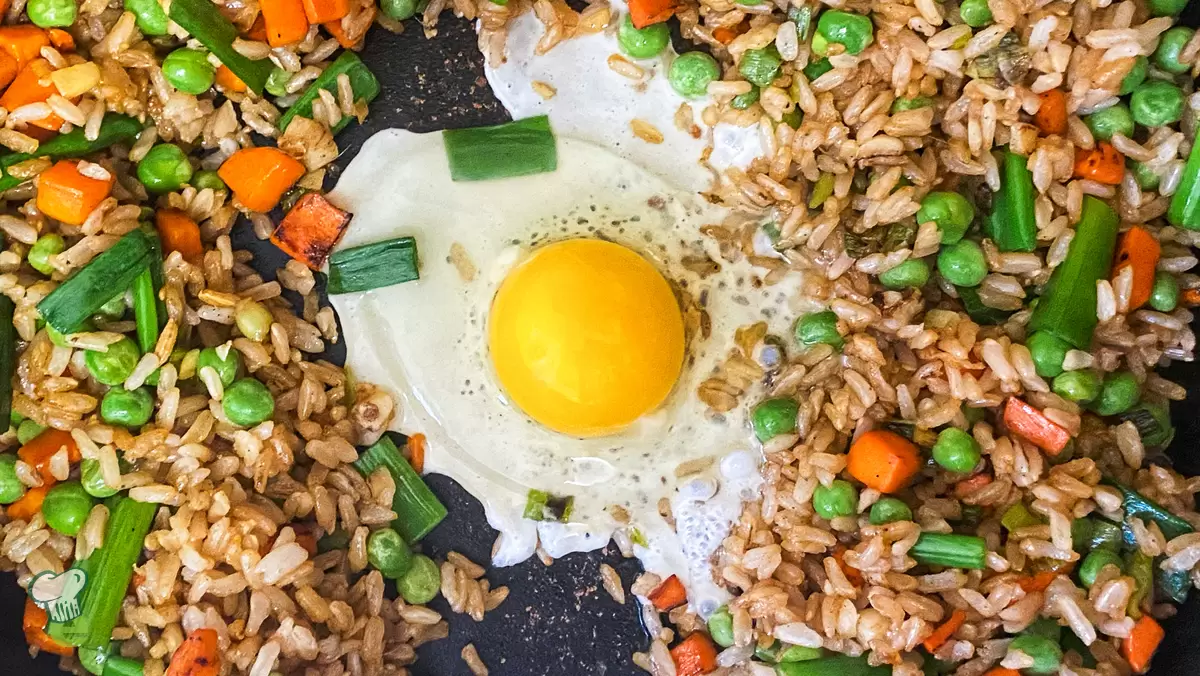 Heart Healthy Stir-Fried Rice