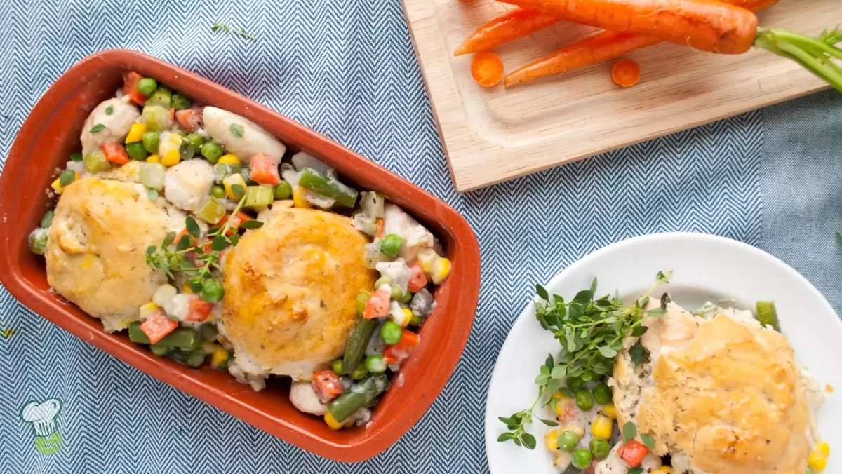 Heart Healthy Chicken and Biscuits