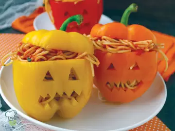 Monster Stuffed Peppers