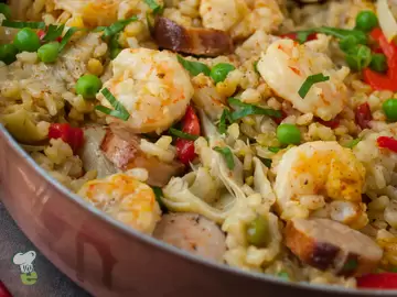 Shrimp Paella