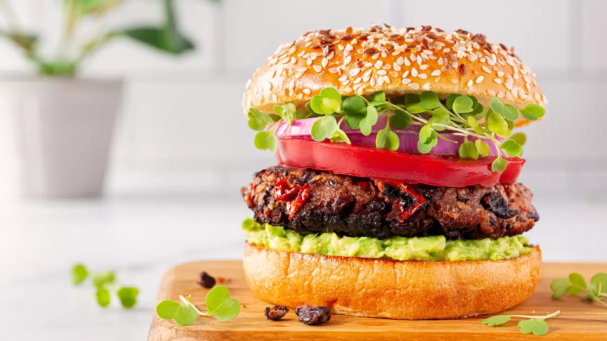 Heart Healthy Veggie Burger