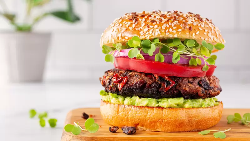 Heart Healthy Veggie Burger