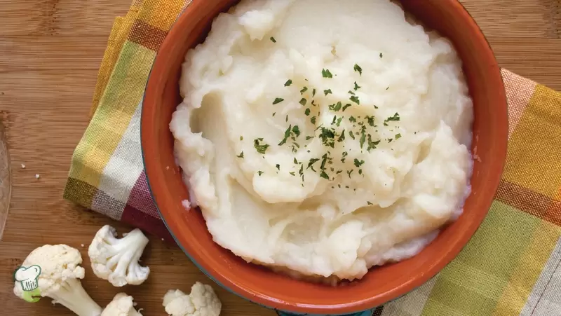 Heart Healthy Mashed Cauliflower