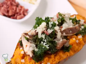 Stuffed Sweet Potato