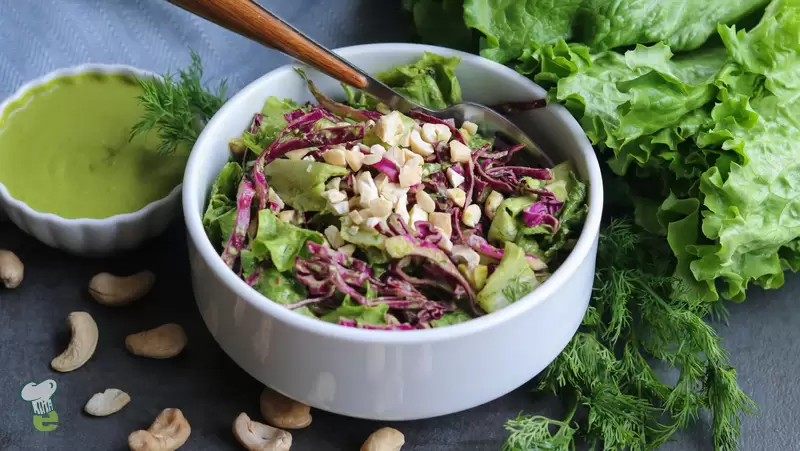 Heart Healthy Green Goddess Salad