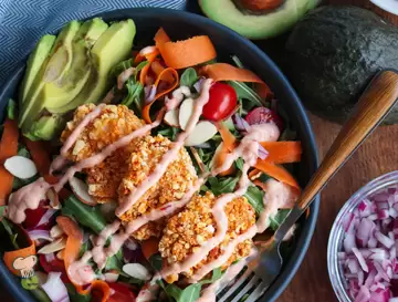 Bang Bang Shrimp Salad