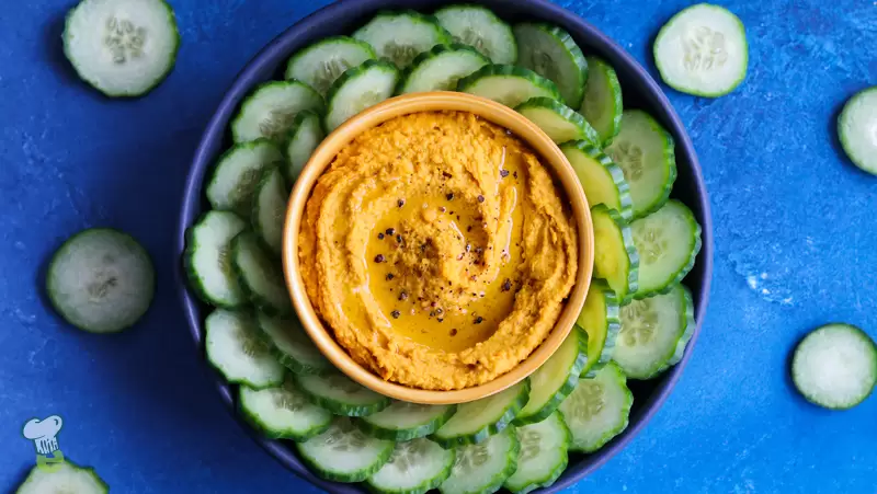 Heart Healthy Honey Dijon Hummus