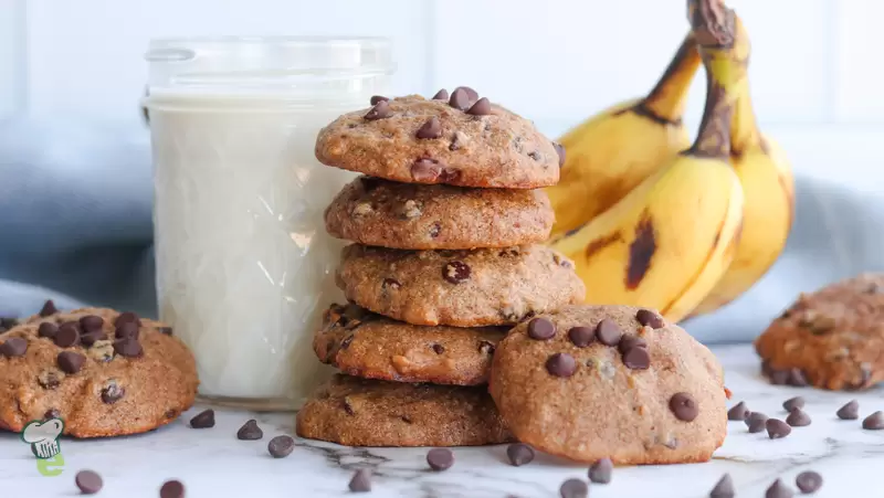 Heart Healthy Banana Bread Cookies
