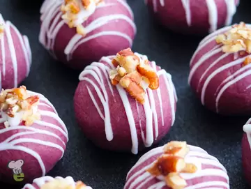 Purple Sweet Potato Bites