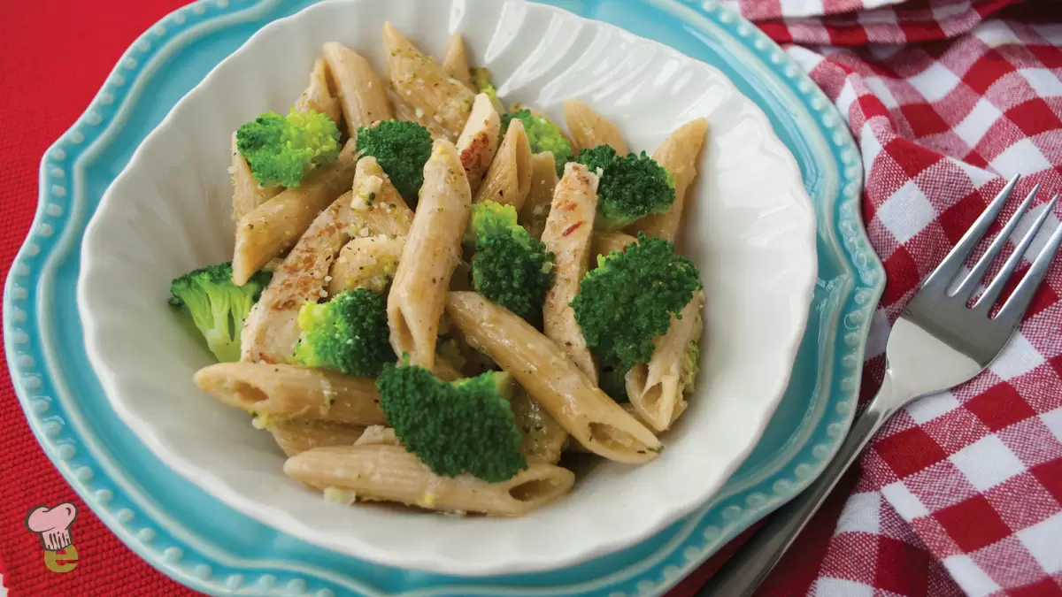 Heart Healthy Brown Rice Penne Chicken