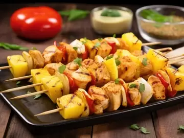 Chicken and Pineapple Kebabs