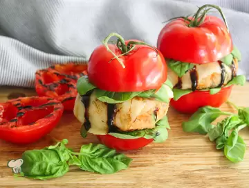 Caprese Burgers