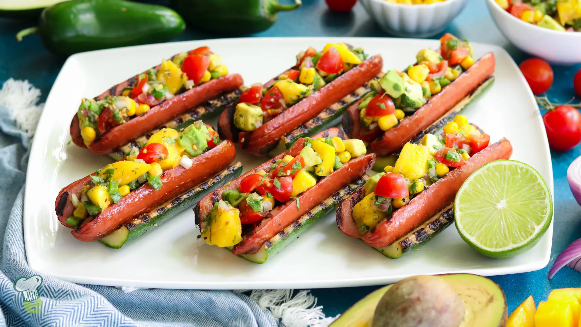 Grilled Hot Dogs