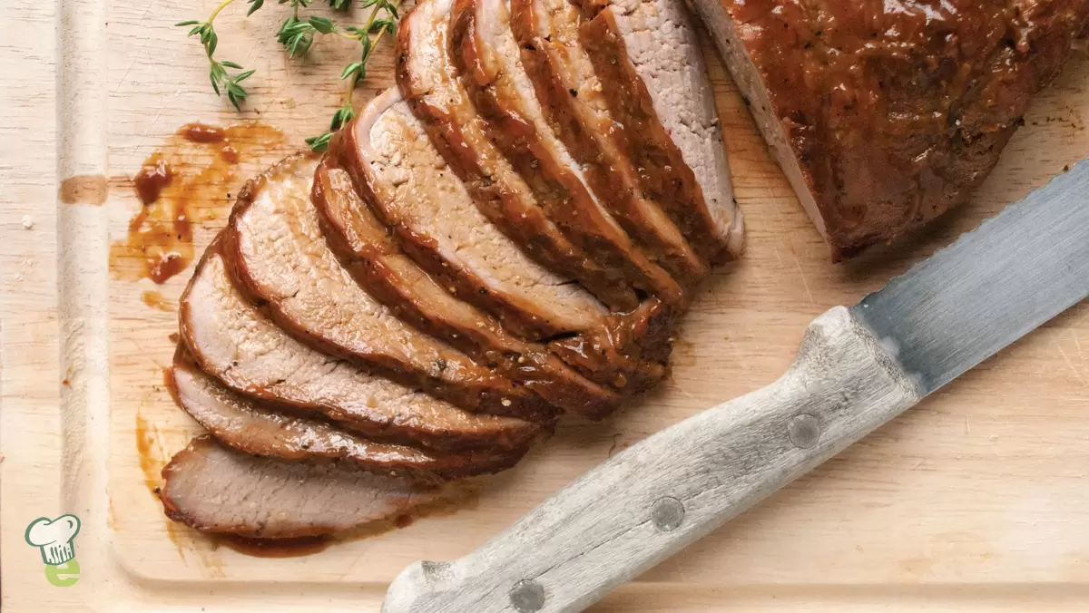 Heart Healthy Glazed Pork Roast