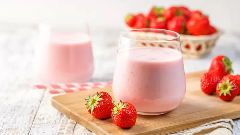 Heart Healthy Strawberry Smoothie