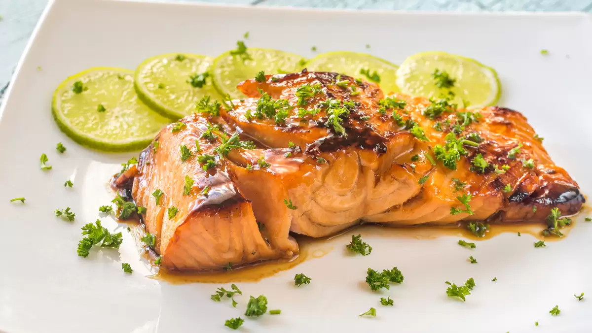 Heart Healthy Honey Salmon with Turnips