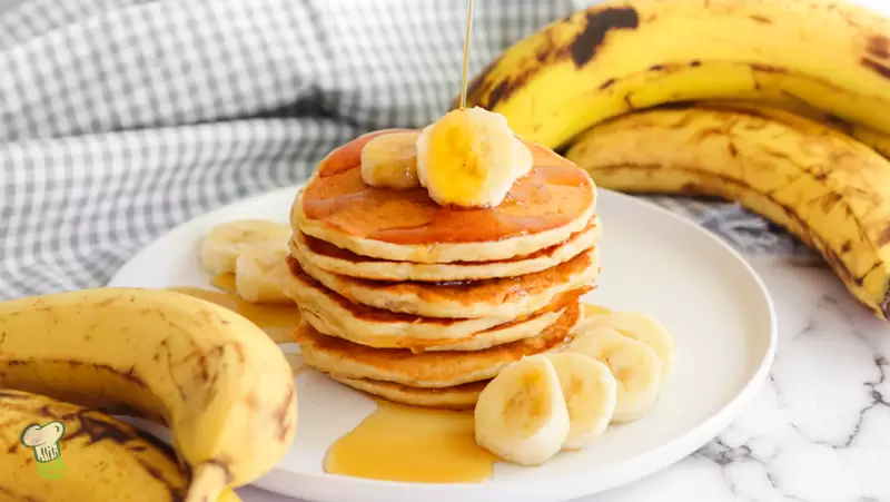 Heart Healthy Banana Pancakes