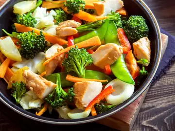 Southern BBQ Chicken Stir-Fry