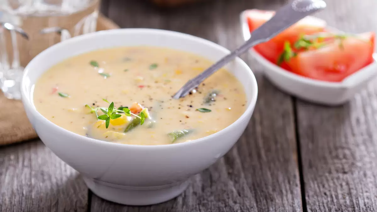 Heart Healthy Corn Chowder Soup