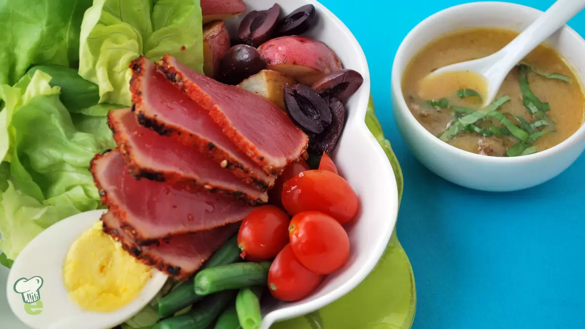 Heart Healthy Fresh Tuna Nicoise