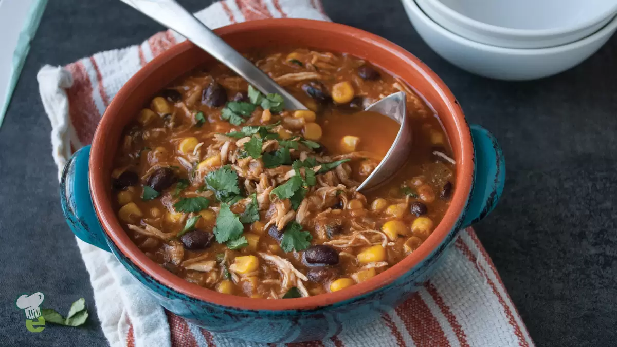 Heart Healthy Santa Fe Chicken Soup