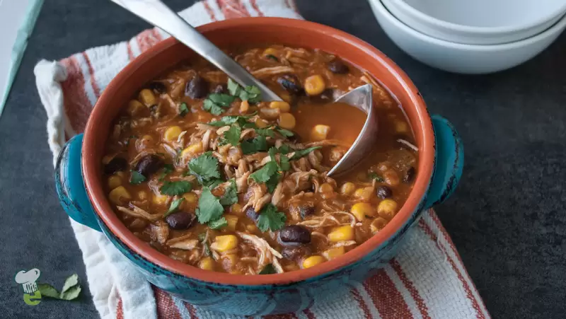 Heart Healthy Santa Fe Chicken Soup