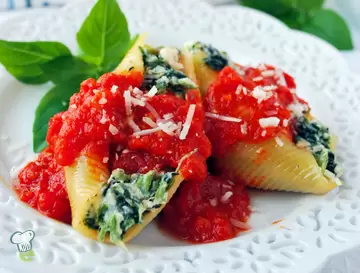 Spinach Stuffed Shells