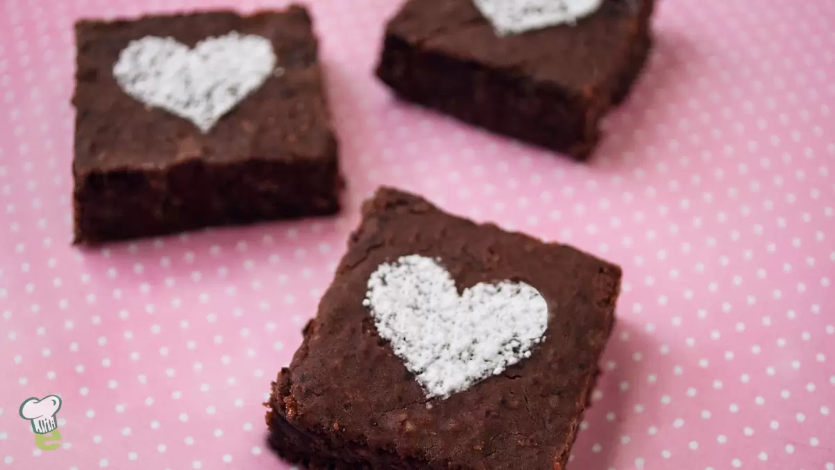 Heart Healthy Black Bean Fudge Brownies