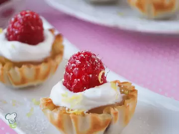 Lemon Raspberry Tartlets