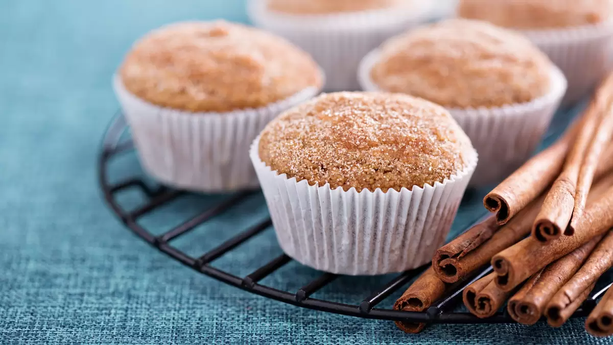 Heart Healthy Cinnamon Muffins