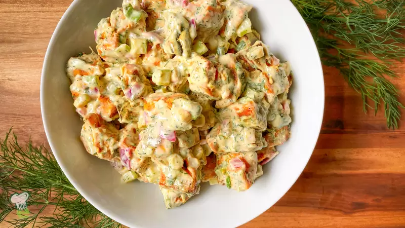 Heart Healthy Sweet Potato Salad