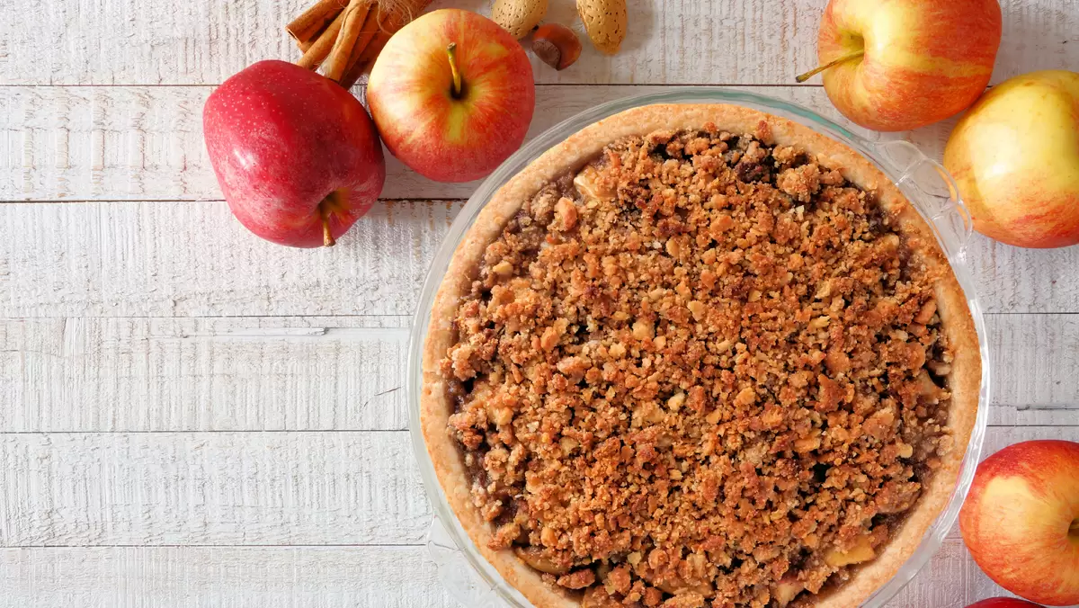 Heart Healthy Apple Crumb Pie