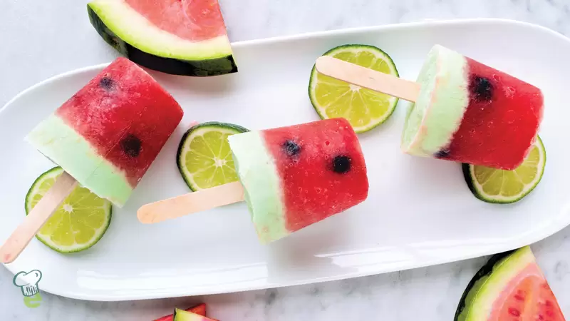 Heart Healthy Watermelon Ice Pops