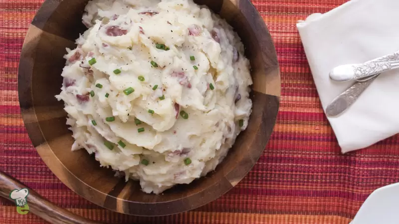 Heart Healthy Hearty Mashed Potatoes