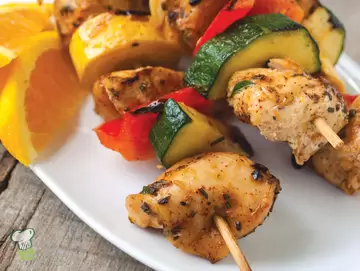 Grilled Chicken Kebabs