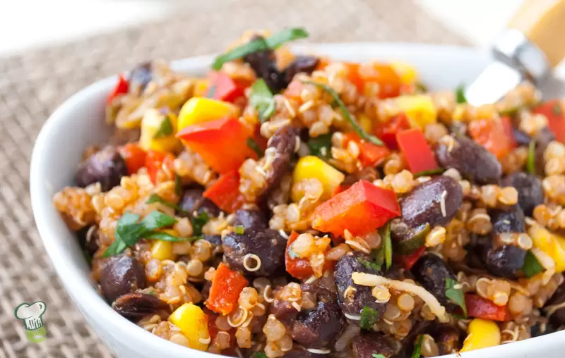 Heart Healthy Black Bean Quinoa Salad