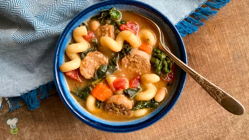 Heart Healthy Tuscan White Bean Soup