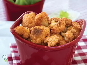 Buffalo Roasted Cauliflower