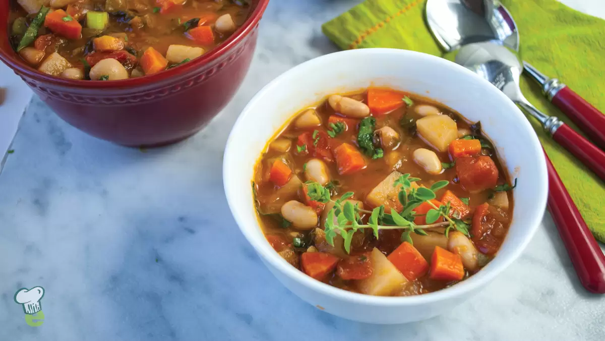 Heart Healthy Minestrone Soup