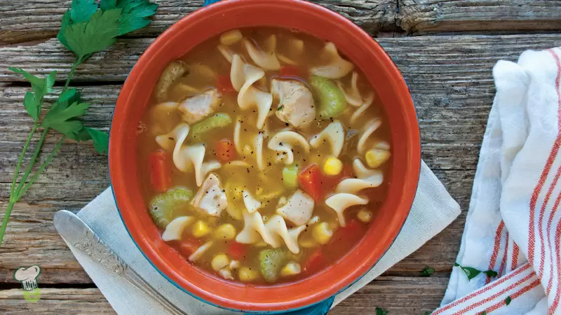 Heart Healthy Chicken Noodle Soup