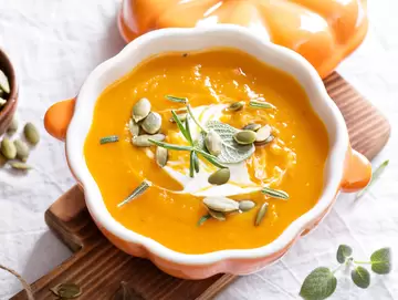 Pumpkin Lime Soup