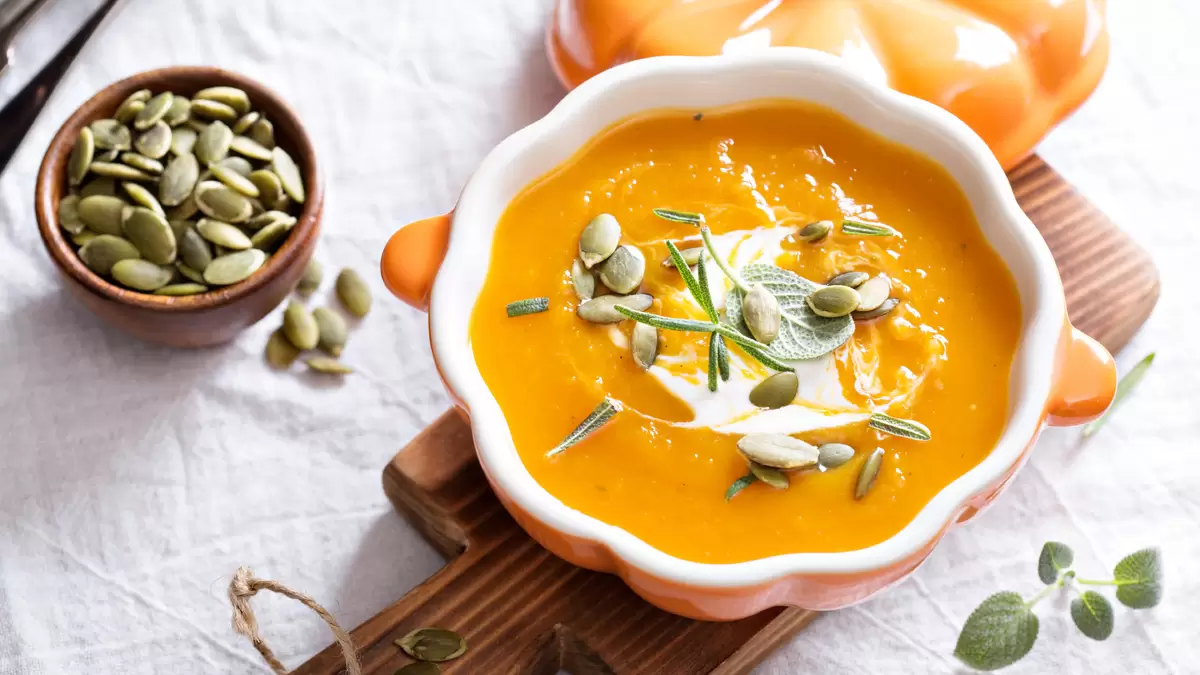 Heart Healthy Pumpkin Lime Soup