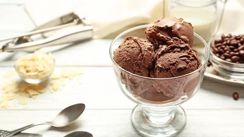 Heart Healthy Chocolate Protein Ice Cream