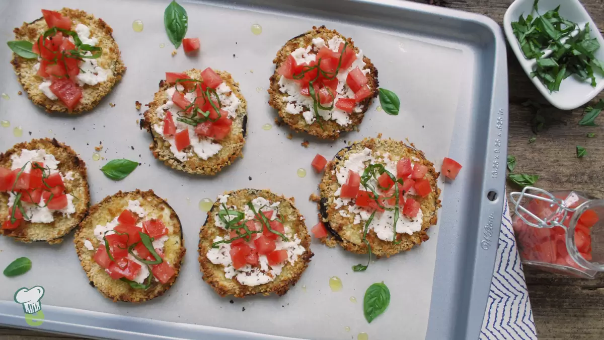 Heart Healthy Roasted Eggplant Slices