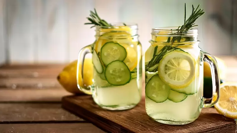 Heart Healthy Cucumber Lemonade
